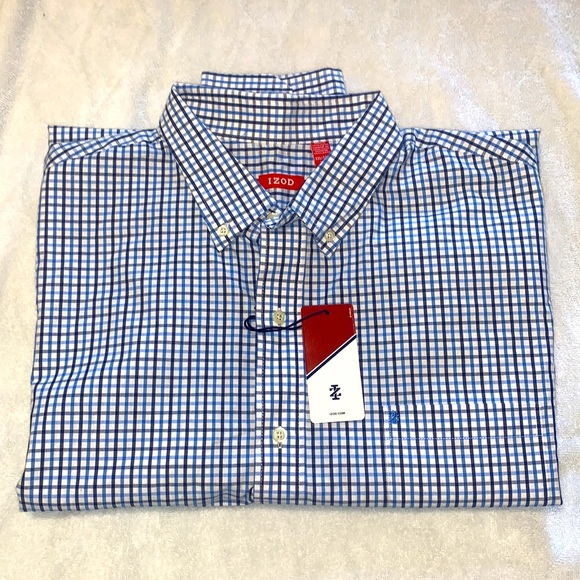 BRAND NEW MENS IZOD BUTTON UP SHIRT - Picture 2 of 6